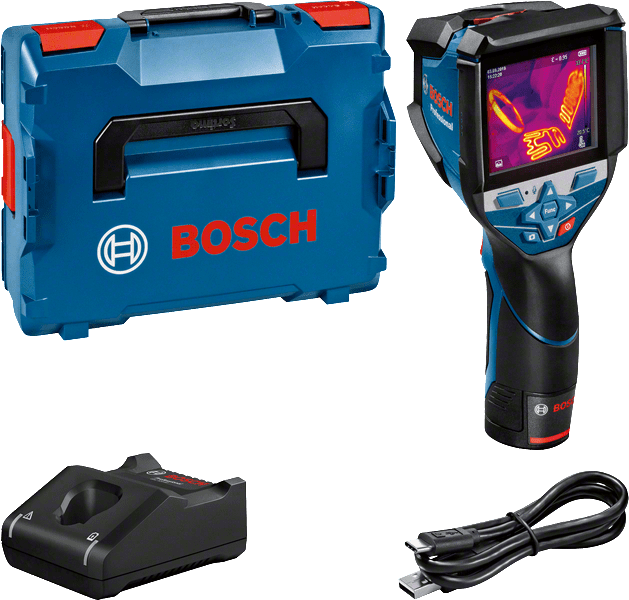 Bosch Wärmebildkamera GTC 600 C Professional inkl. 2Ah Akku und L-Boxx